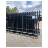 ABOSS 300FT Wrought Iron Site Fence - Lead Free Powder Coated 7
