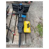 Future FT-P45 Mini Skid Steer Breaker - 56" Length, 500-1000BMP, 1.8" Drill Rod