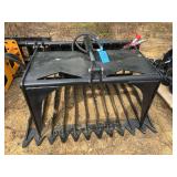 Future FT-HWG44C Mini Skid Steer Rock Grapple Bucket - 44" Width, 47" Opening, 15KN