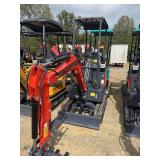 AGT MX15RX Mini Excavator - RATO 13.5HP 8.6KW Gas w/ Pilot System & EPA