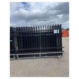 ABOSS 220FT Wrought Iron Site Fence - Lead Free Powder Coated 7