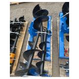 Future Skid Steer Auger Set - 8" Drive w/ 12" & 16" Extension Rods