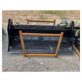 Future FT-KH72F Multi-Purpose Skid Steer Bucket - 72" Width, 660lbs Capacity
