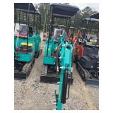 AGT H15R Mini Excavator - 420cc Gas 8.6KW, 15" Bucket, Pilot System, 4FT Tracks