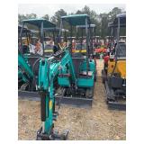 AGT QK16Z Mini Excavator - ZONSEN 15HP Gas Engine w/ EPA