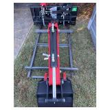 Raytree RMDB82 Digger Backhoe - 82" Max Digging Depth, 12" Bucket, Fixed Thumb