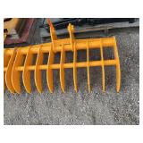Future CAT 305 Dense-Teeth Rake - 44" Heavy Duty (Fits 3-5 Ton Excavators)