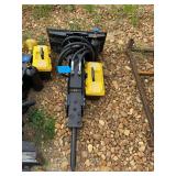 Future FT-P45 Mini Skid Steer Breaker - 56" Length, 500-1000BMP, 1.8" Drill Rod