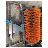 Future FT-QSJ Mini Skid Steer Sweeper - 1000mm Working Width, Hydraulic