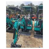 AGT QK16Z Mini Excavator - ZONSEN 15HP Gas Engine w/ EPA