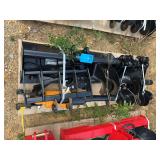 Future 8-Piece Excavator Attachment Package - Rake, Ripper, Grabber, Augers & Buckets