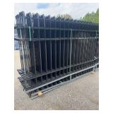 ABOSS 220FT Wrought Iron Site Fence - Lead Free Powder Coated 7