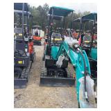 AGT QH12R Mini Excavator - 420cc EPA Gas Engine, 14" Bucket, Hydraulic Controls