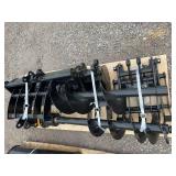 Future 8-Piece Excavator Attachment Package - Rake, Ripper, Grabber, Augers & Buckets