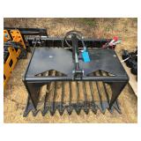 Future FT-HWG44C Mini Skid Steer Rock Grapple Bucket - 44" Width, 47" Opening, 15KN
