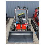 ABOSS 380 Mini Skid Steer Loader - 739CC Engine, 2100mm Operating Height
