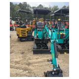 AGT MH12-Z Mini Excavator - ZONSEN 11KW Gas w/ Pilot System & EPA