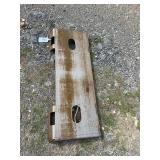 Future FT-S10 Skid Steer Mounting Plate - SAE J2513 Standard, 1150x440x70mm