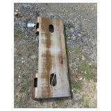 Future FT-S10 Skid Steer Mounting Plate - SAE J2513 Standard, 1150x440x70mm
