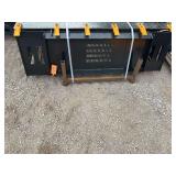 Future FT-RB66C Skid Steer Rock Bucket - 66" Width, 0.4m³ Volume