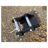 Future Quick Coupler - Fits 1-2 Ton Excavator, 1" Pin Hole