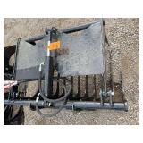 Future FT-HWG44C Mini Skid Steer Rock Grapple Bucket - 44" Width, 47" Opening, 15KN