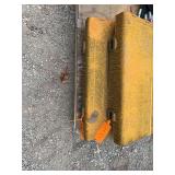 Future FT-S10 Mini Skid Steer Mounting Plate - SAE J2513 Standard, 1150x440x70mm