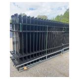 ABOSS 220FT Wrought Iron Site Fence - Lead Free Powder Coated 7