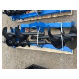 Future Skid Steer Auger Set - 8" Drive w/ 12" & 16" Extension Rods