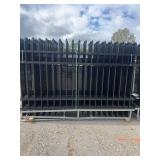 ABOSS 220FT Wrought Iron Site Fence - Lead Free Powder Coated 7