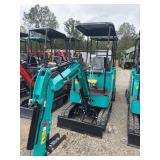 AGT H15R Mini Excavator - 420cc Gas 8.6KW, 15" Bucket, Pilot System, 4FT Tracks