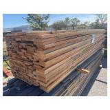 (Approx 105) Pine Lumber! 5 1/2in to 10 1/2in Wide  x 1 1/2in-2in Thick x 12ft to 16ft 6in Long