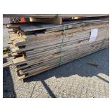 (Approx 320) Pine Lumber! 4in - 6in Wide  x 1in Thick x 7ft to 8ft 6in Long