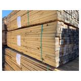 (208) 2” x 4” x 8ft Pine Construction Lumber