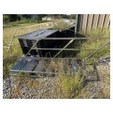 Industrial Metal Frames and Plastic Crates