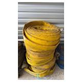 Goodyear Spiraflex Industrial Hose, Yellow, Flame Resistant, Made in USA