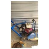Dixie Diamond DDM10T8 Concrete Saw with Honda GX270 Engine, 14" Blade