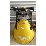 LOWERY MFG 500 Fertilizer Spreader, 500 lb Capacity, 3-Point Hitch