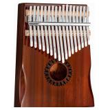 Kalimba Thumb Piano 17 Keys, Portable Mbira Finger Piano Gifts for Kids and Adults Beginners - $30