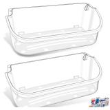 2 PACK UPGRADED 240356402 Refrigerator Door Bin Compatible with Frigidaire Door Shelf Replacement Refrigerator Door Shelves FFSS2615TS0 LFSS2612TF0 FGHS2631PF4A LFSS2612TE0 FFSS2615TS5 Door Bin - $32