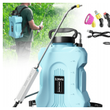 Sprayers in Lawn and Garden - 3.6 Gallon Battery Powered Sprayer with Pump, Telescopic Wand,Water Hose Nozzle - Portable Yard Sprayer for Weed Control, Fertilizing, Watering - $64