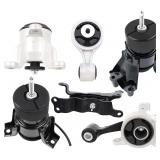Engine Motor and Transmission Mount Kit Compatible with 2009-2014 Murano 3.5L V6 Engine AWD Transmission, OE A7394 112703JA0B A7391HY 113201AA1A A4365HY 112103KA0A A4373 113603KA0A A7363 A7372 6PCS - 