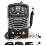 250A AC/DC Aluminum TIG Welder with Pulse, 110V/220V Dual Voltage TIG Welding Machine with DC TIG/AC TIG/Pulse TIG/SPOT TIG/Stick - $400