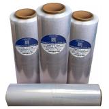 International Plastics Co. 18' Stretch Film/Wrap 1500 feet 7 Layers 80 Gauge Industrial Strength up to 800% Stretch 20 Microns Clear Durable Adhering Packing Moving Heavy Duty Shrink Film Box of 4 - $