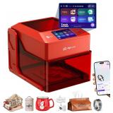 AlgoLaser 10W Smart Laser Engraver Machine, Class 1 Portable Laser Cutter with Built-in AlgoOS System, No Computer Required, Laser Engraving Machine for Metal, Wood, Acrylic, Leather. - $400