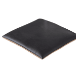 (Set of 1/2/4) Leather Square Chair Cushion / Seat Cushion, Durable Soft Office Chair Cushion, Dining Kitchen Chair Pads with Machine Washable Cover, Non-Slip Detachable - $22