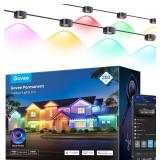 Govee Permanent Outdoor Lights Pro, 200ft with 120 RGBIC LED Lights for Daily and Accent Lighting, 75 Scene Modes for Outdoor Decor, IP67 Waterproof, Works with Alexa, Google Assistant, Matter, Black 