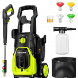 Electric Pressure Washer, 4000PSI 2.8GPM Power Washer, 3-in-1 Self-Priming High Pressure Washer, for Cars, Patio, Deck - $89