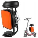 Scooter Seat with 10L Large Storage Bag & Cup Holder, Compatible with Ninebot ZT3 Pro, Enhanced Comfort & Convenience for Adults - $65