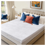 Subrtex Memory Foam Mattress Topper, 4 Inch Twin Mattress Topper for Pressure Relieving, Soft Breathable Single Bed Toppers Mattress Pads with Removable Washable Cover - $100